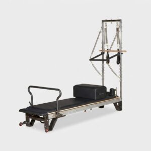 Reformer Pilates aluminium avec tour intégrée – studio professionnel