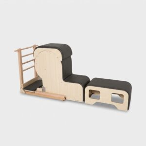 Barrel Pilates érable et métal – extension dorsale et étirement