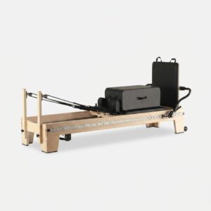 Reformer Pilates érable avec outer rail – exercices latéraux avancés