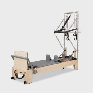 Reformer Pilates érable avec tour intégrée – studio professionnel