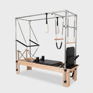 Reformer Pilates érable avec barre d'appui intérieure